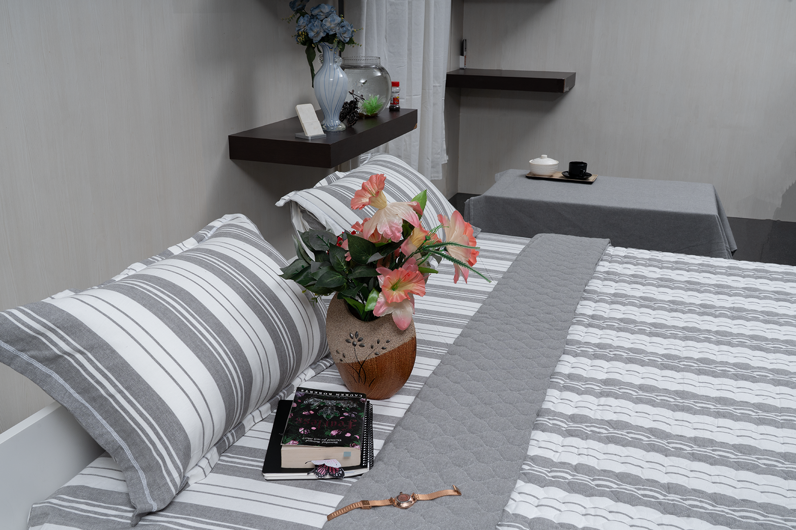 RippleFlow Grey – Pillow Covers