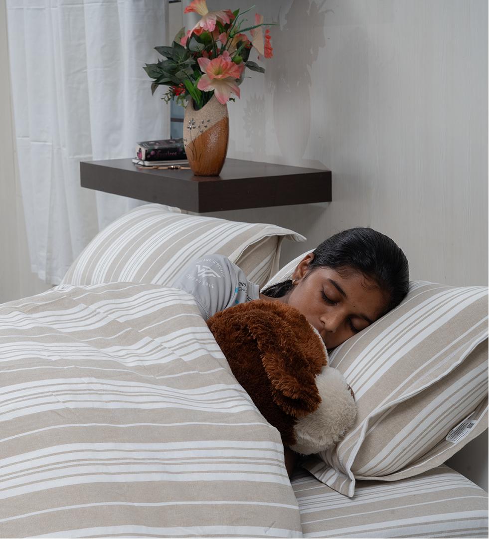 Soft duvet cover for comfortable bedding