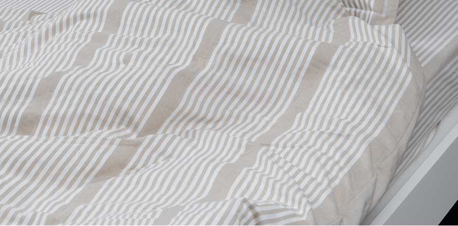 Soft duvet cover for comfortable bedding