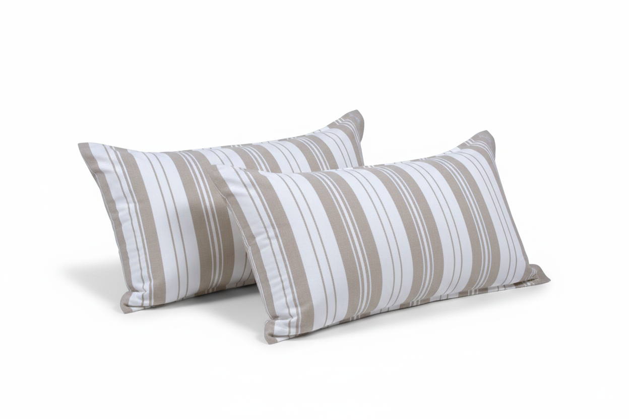 RippleFlow Beige – Pillow Covers